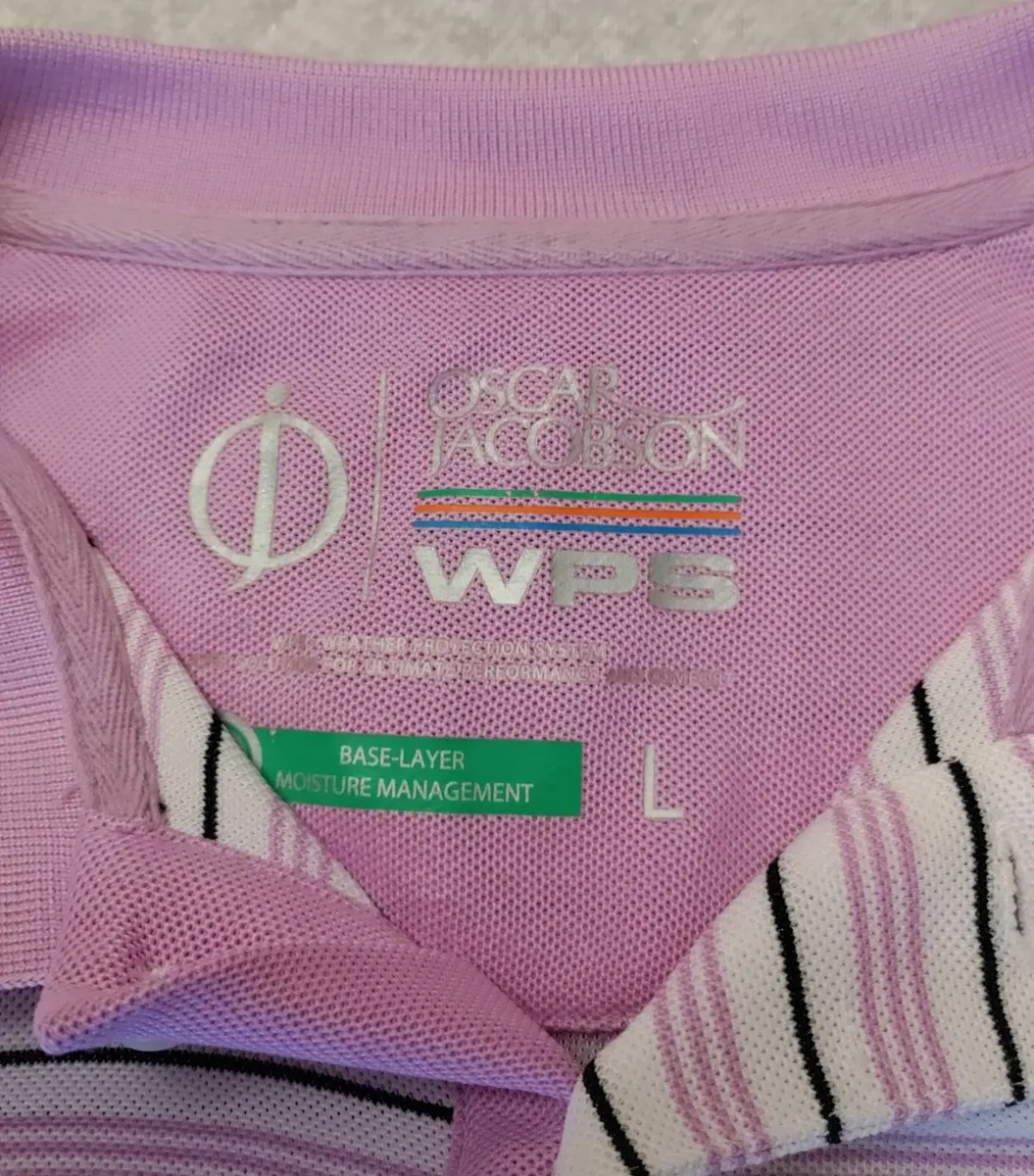 Oscar Jacobson WPS Polo shirt L - Image 4