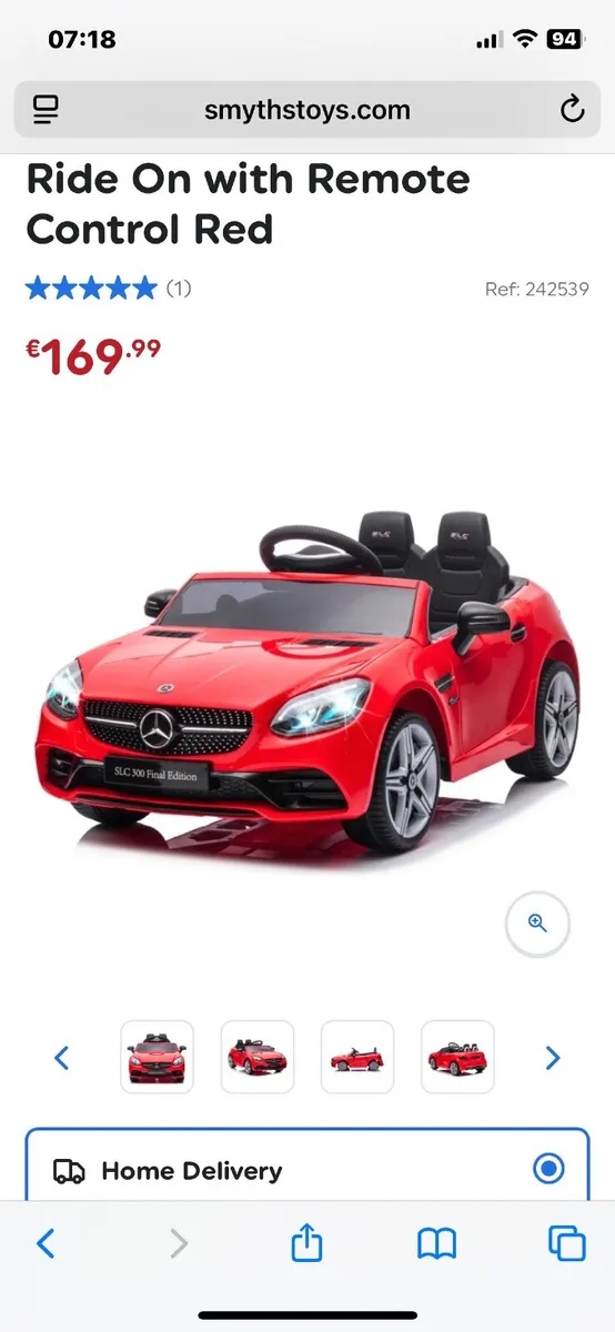 Electric Ride On Mercedes - Image 3