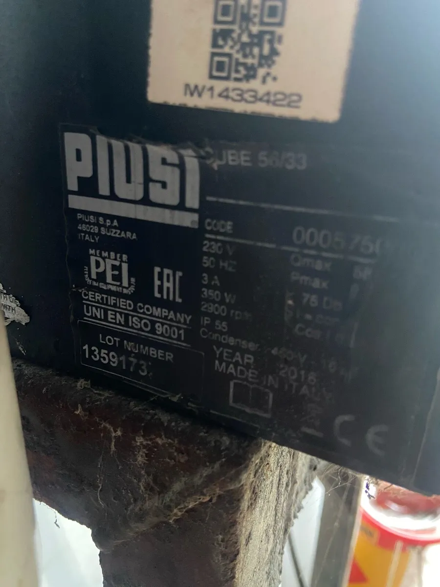 Piusi diesel pump 240v - Image 2
