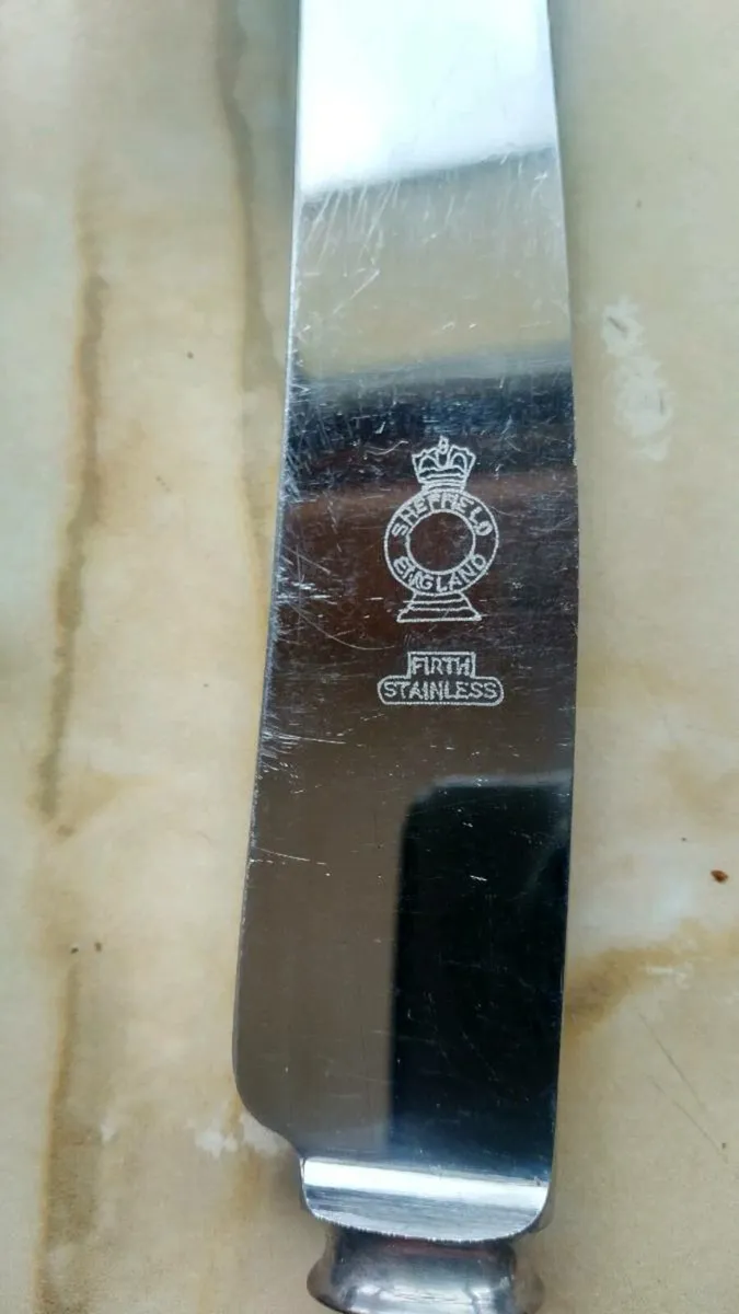 Vintage Carving Set - Image 2