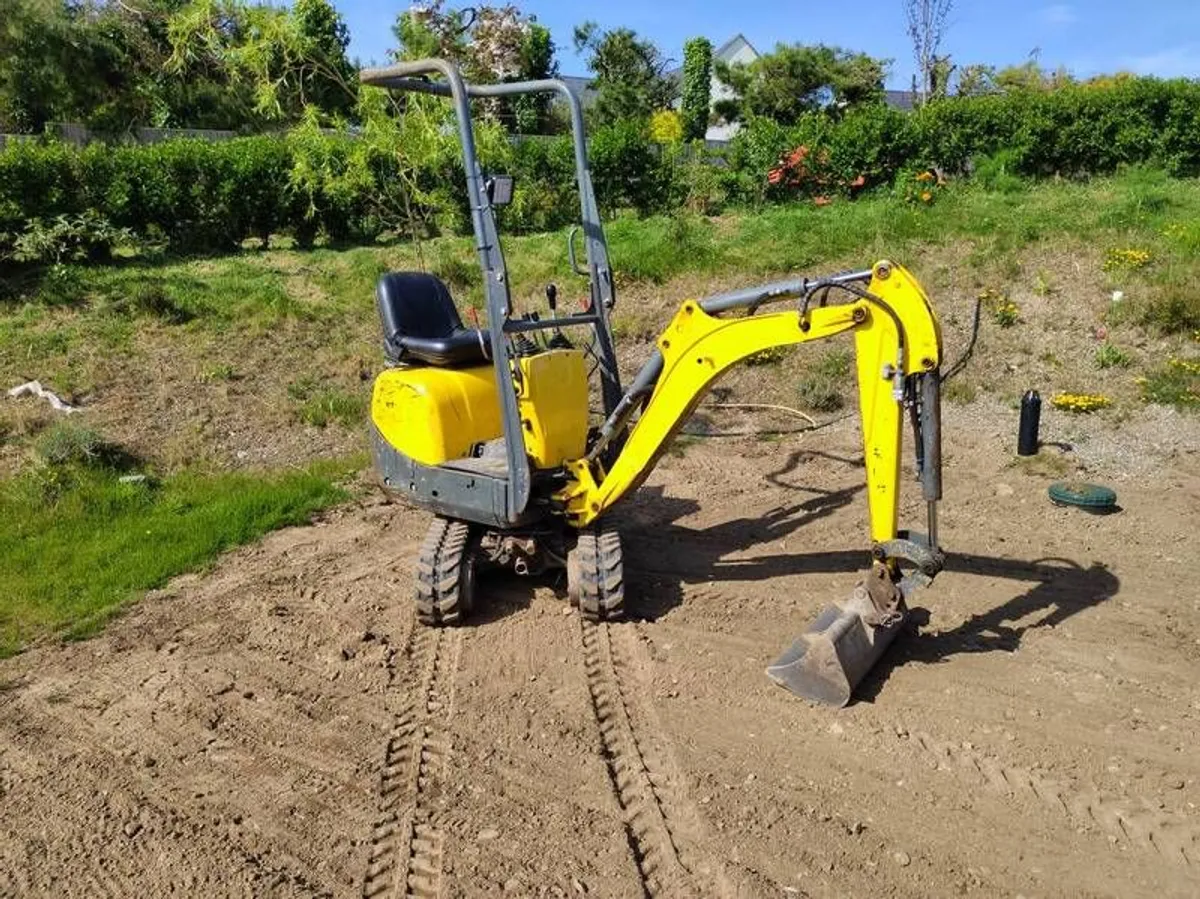 Wacker Neuson 803 Mini Digger - Image 2