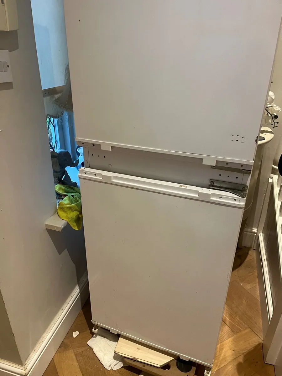 Belling Integrated Fridge Freezer 50/50  for sale - Image 1