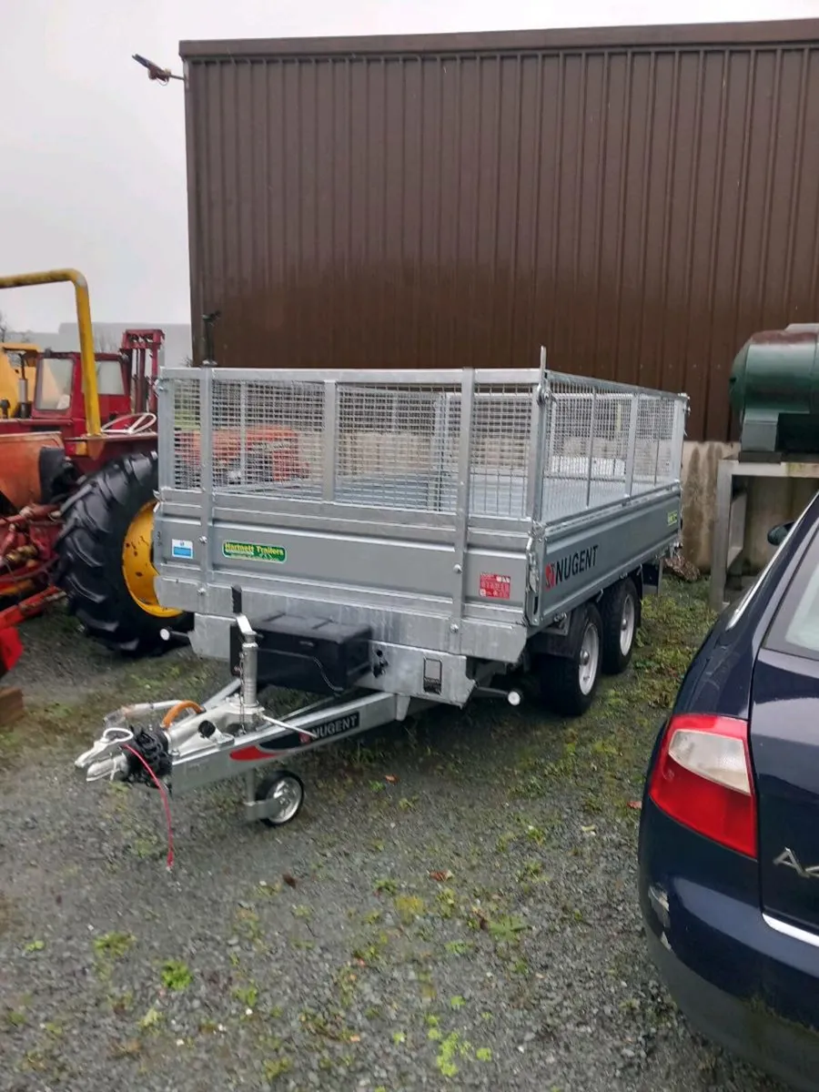 Nugent 10x6 Tipper Trailer for sale - Image 3