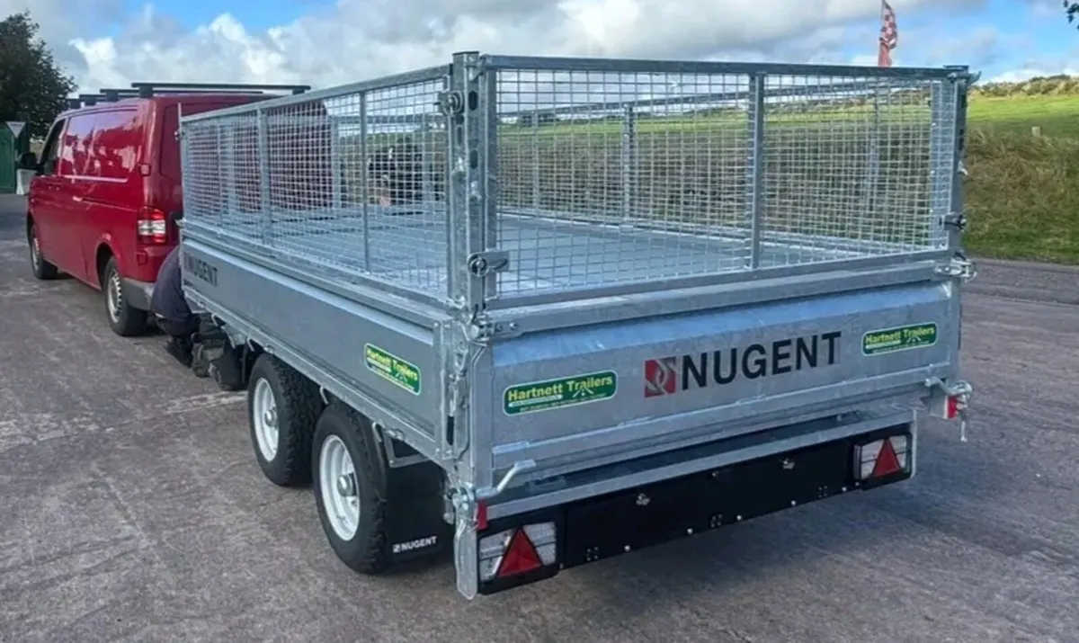 Nugent 10x6 Tipper Trailer for sale - Image 4
