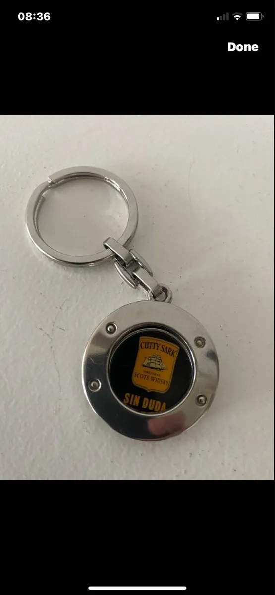 Cutty Sark Key Ting/ Shopping Trolly Coin - Image 1