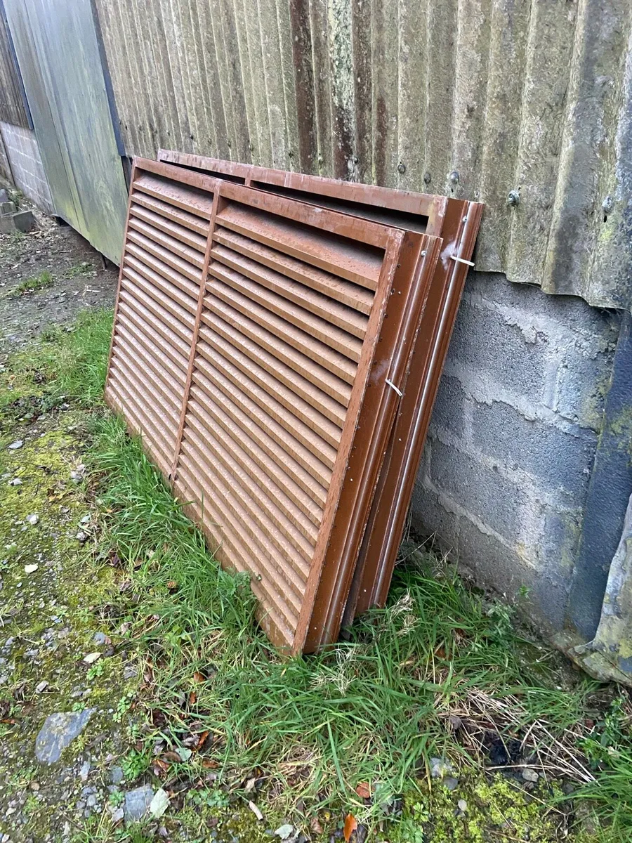 Aluminium Louvre panels - Image 2