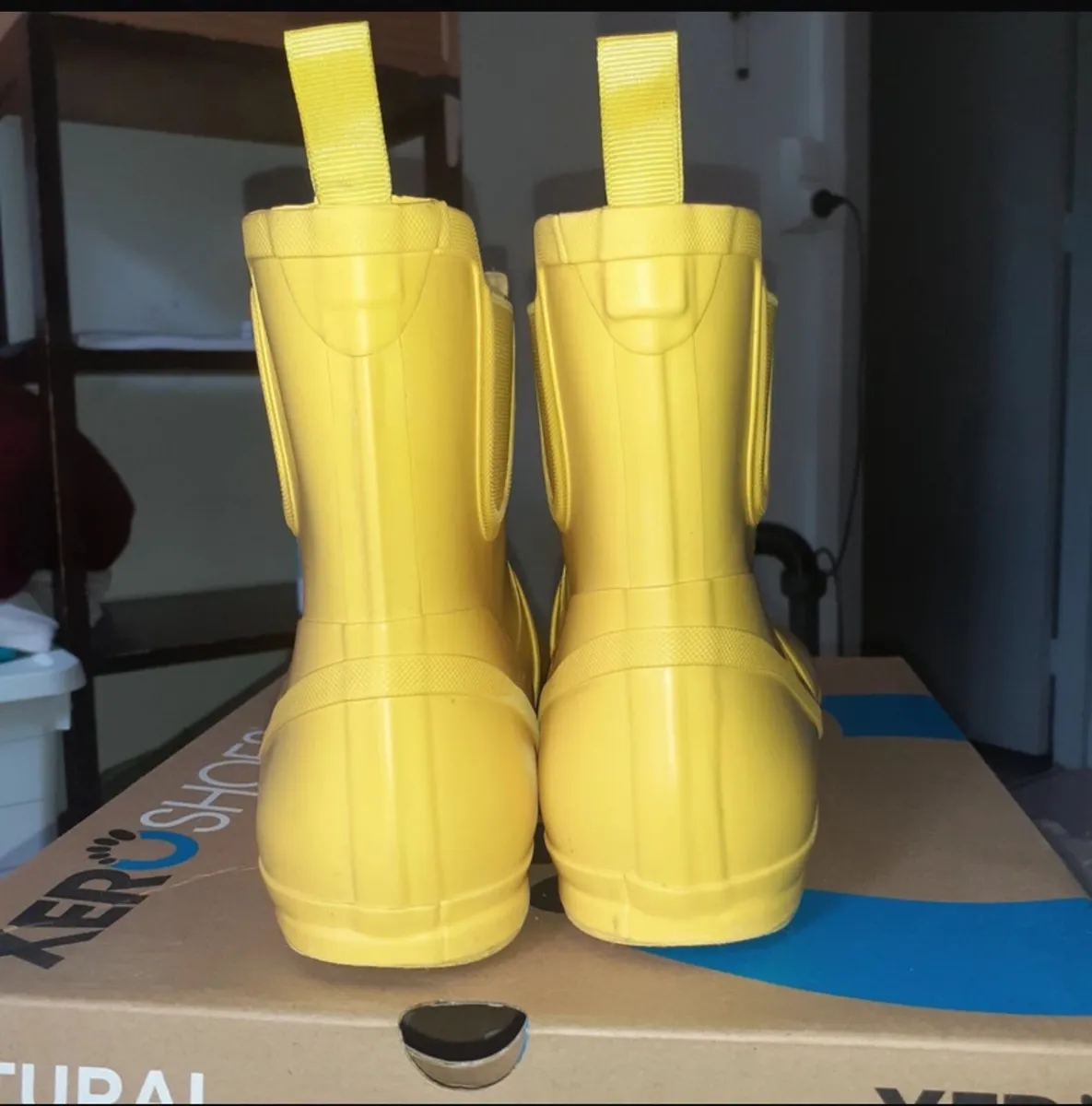 Yellow barefoot rainboots - Image 2