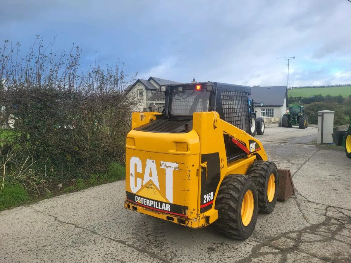 Cat 216b skid steer (no vat) - Image 2