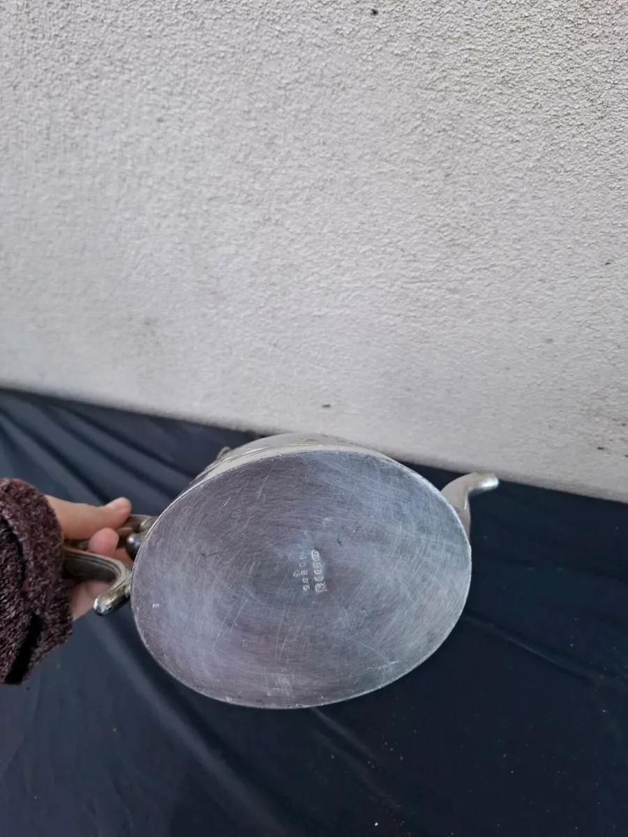 Platted silver tea pot postage possible - Image 2