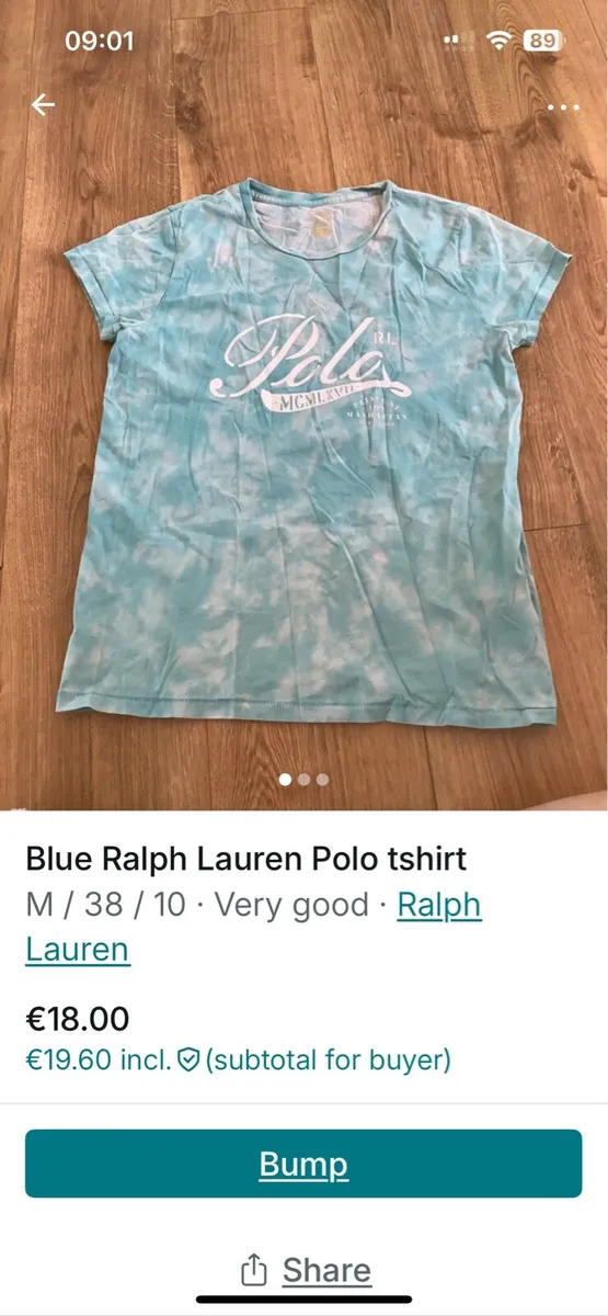 polo ralph lauren t-shirt - Image 1