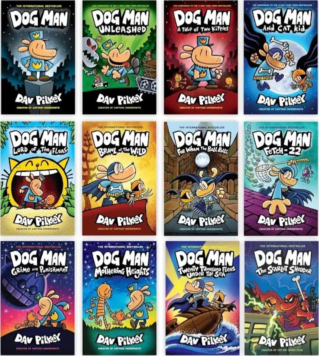 DogMan Kids Books