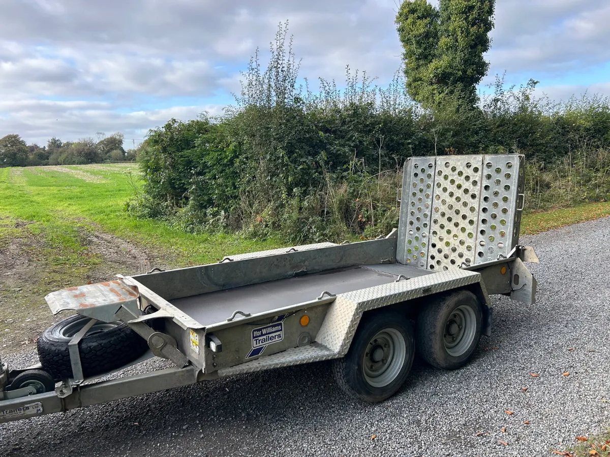 Ifor Williams 9x4 GH94 Plant Trailer - Image 1