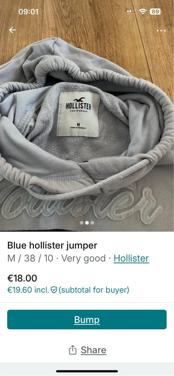 hollister hoodie - Image 2