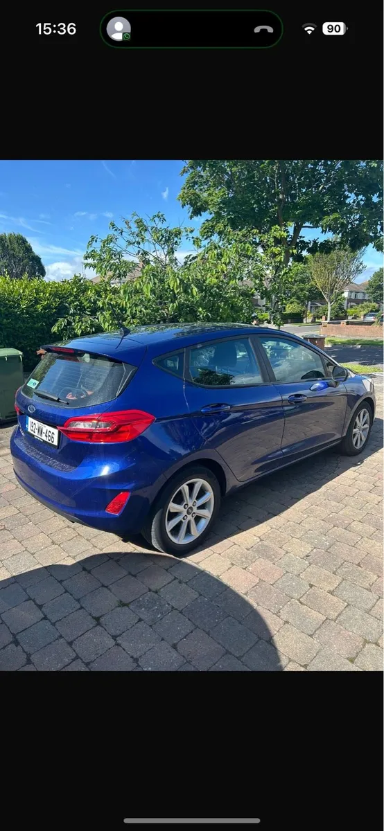 Blue Ford fiesta - Image 1