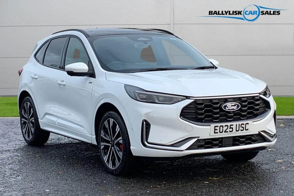 Ford Kuga 2.5 Phev 14.4kwh St-line X in White Wit - Image 1