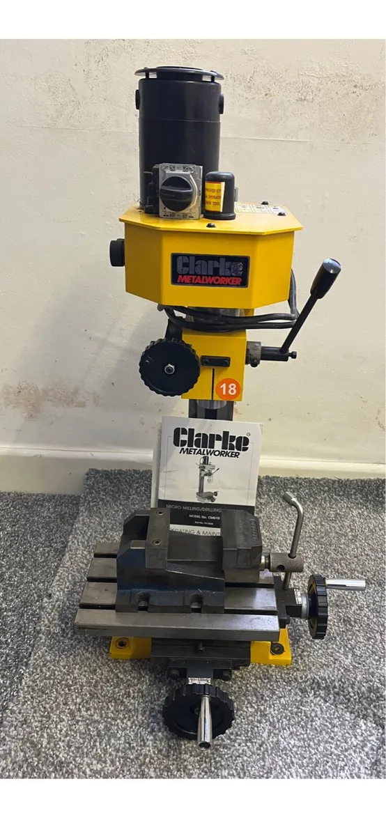 High precision micro compact miller 240 v - Image 1