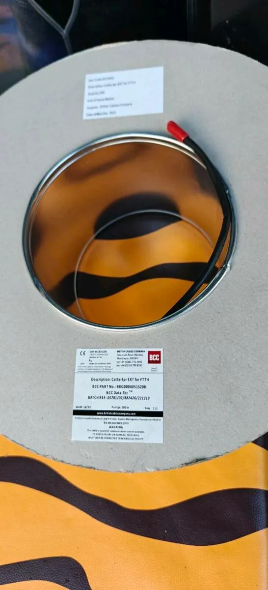 Internet Cable 200m cat5e 4pr - Image 2