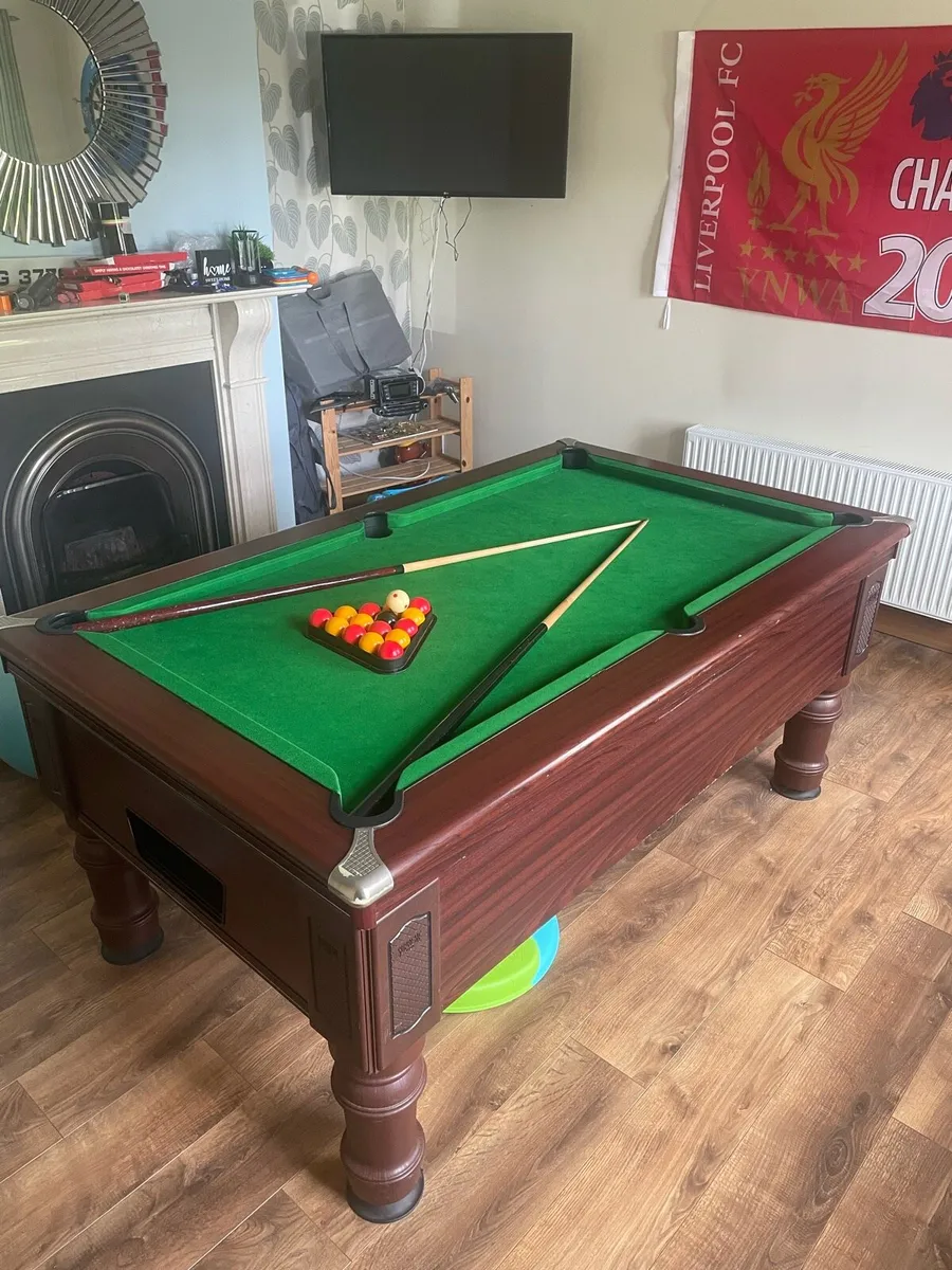 6x3 supreme pool table - Image 1