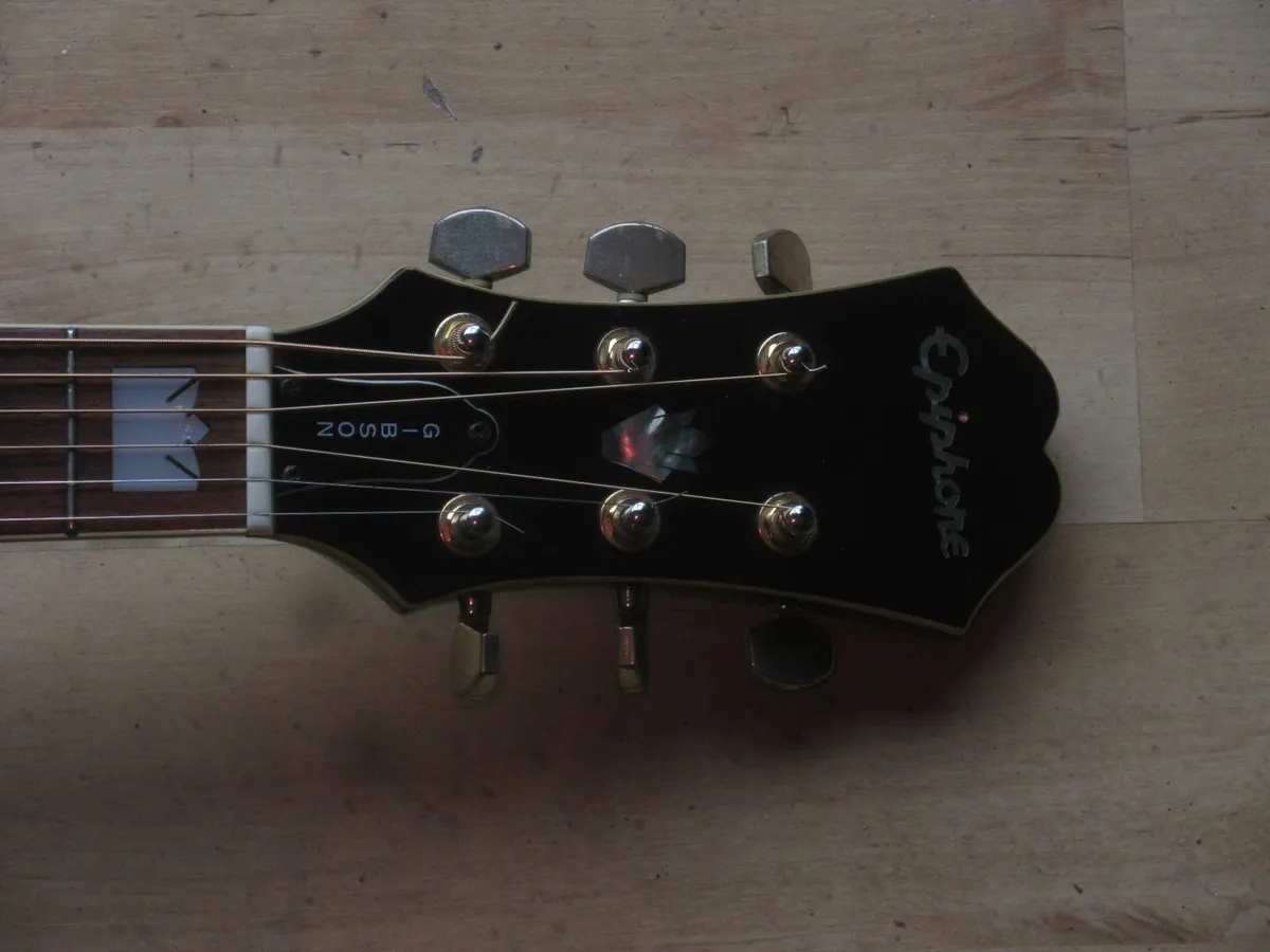 Epiphone j 200 acoustic guitar - Image 3