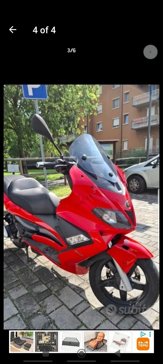 2009 gilera 250 - Image 3