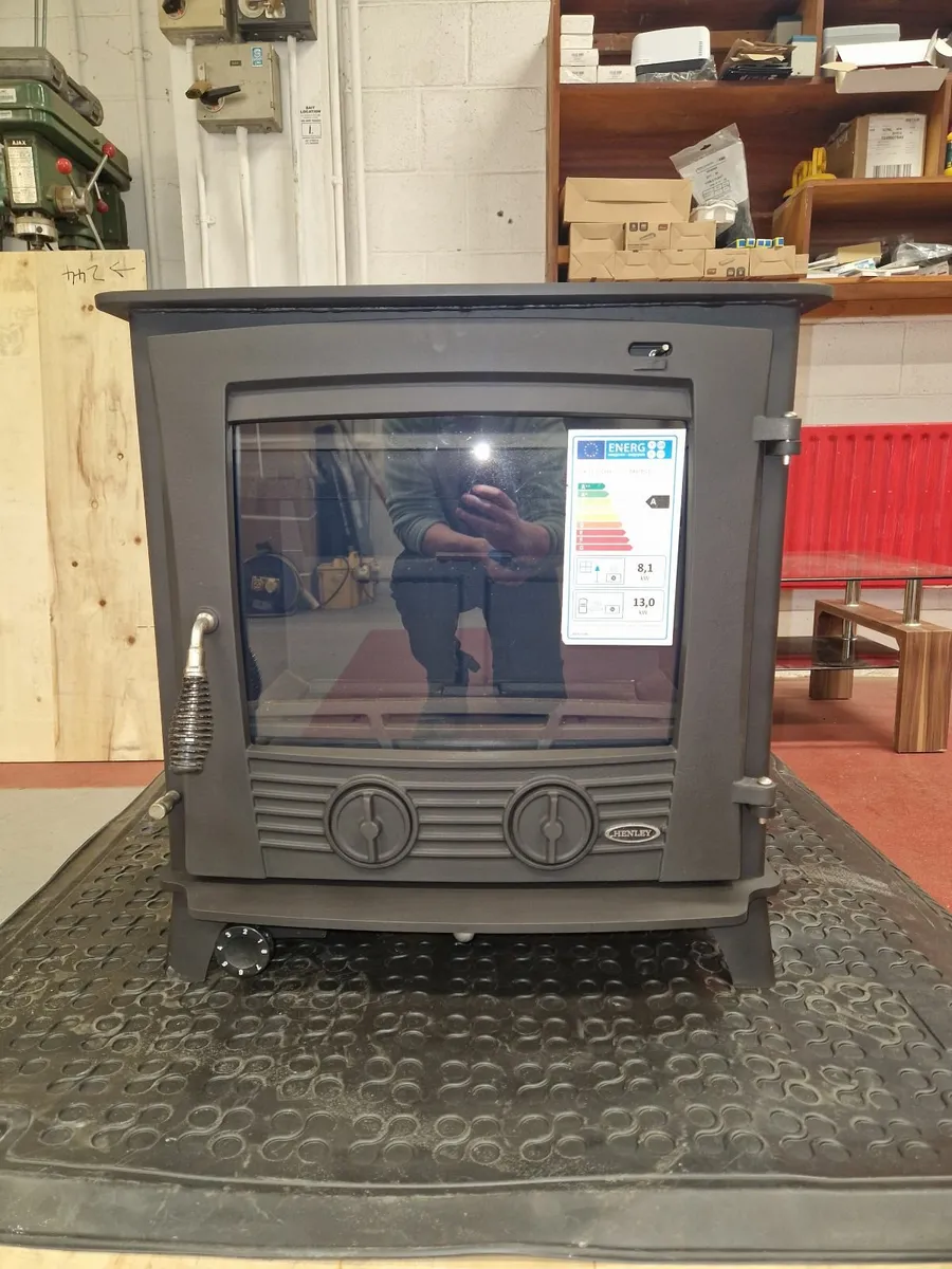 21kw henley druid free standing back boiler stove - Image 1