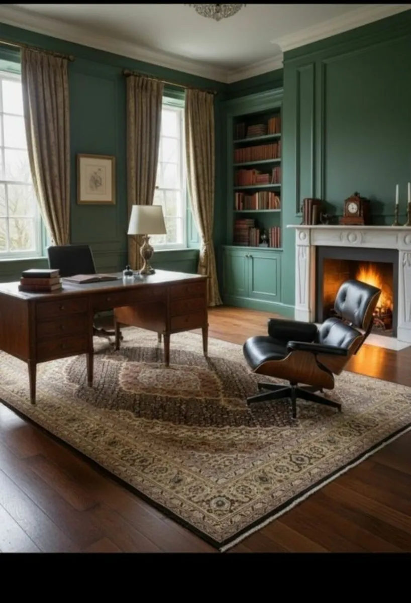 Large Vintage Rug - Image 1