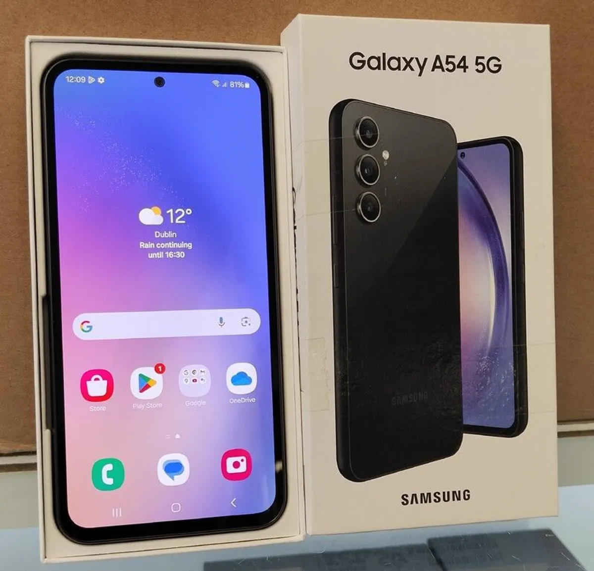 Samsung Galaxy A54 5G (Awesome Graphite, 8GB, 128GB) Dual Sim Unlocked Used Excellent - Image 3