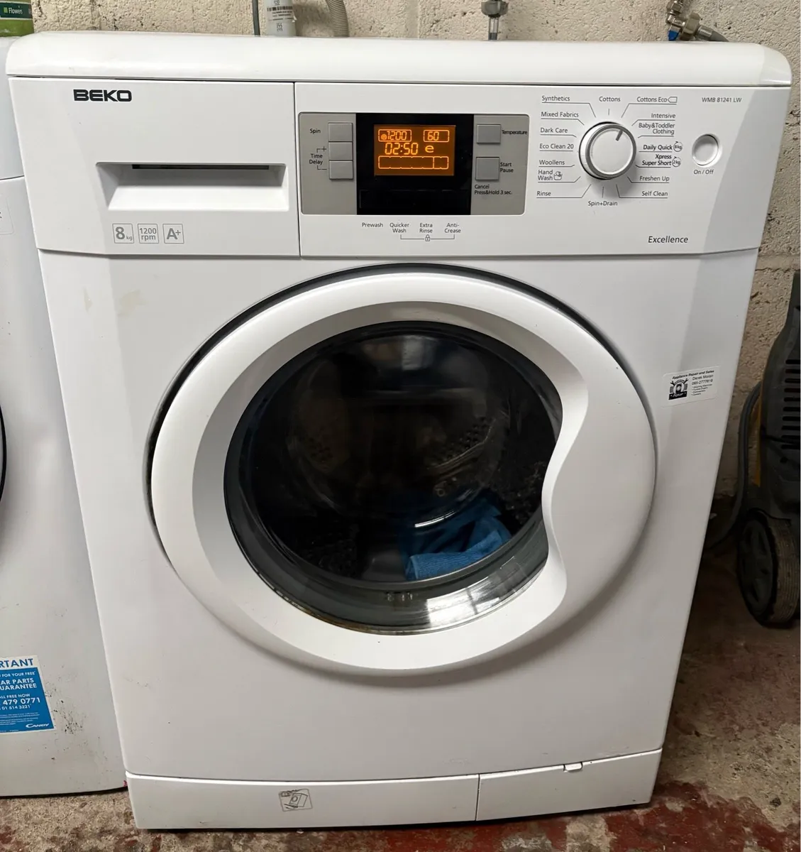 Beko Washing Machine - 8kg Drum