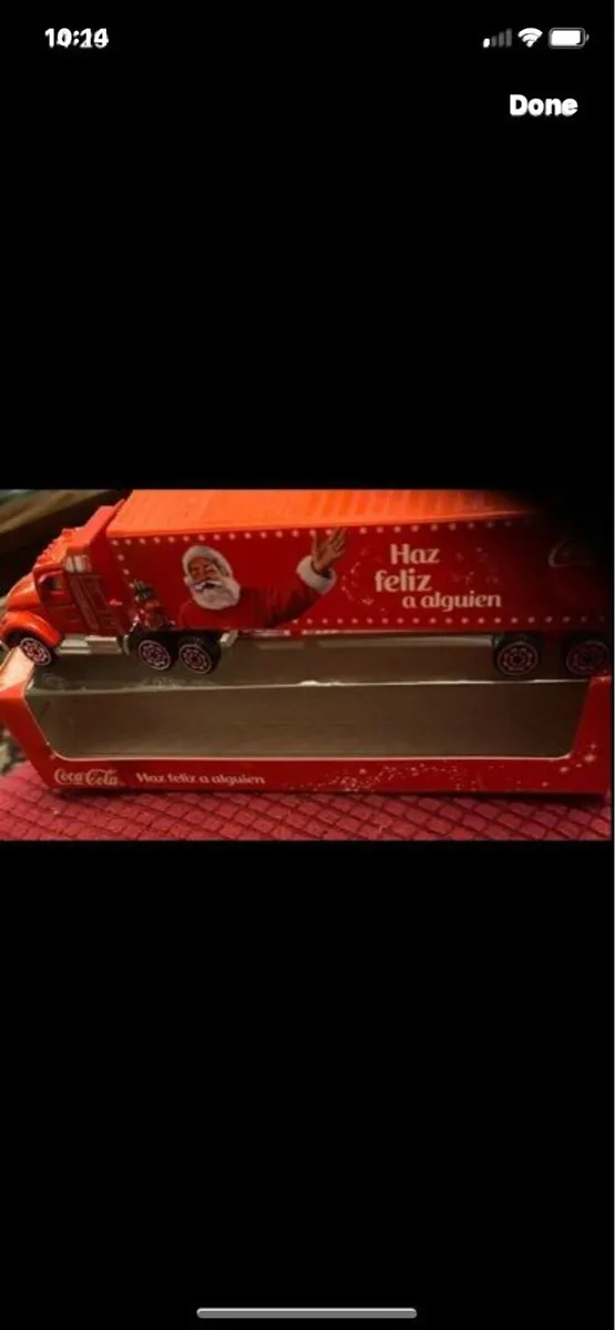 Coca Cola Santa truck - Image 1