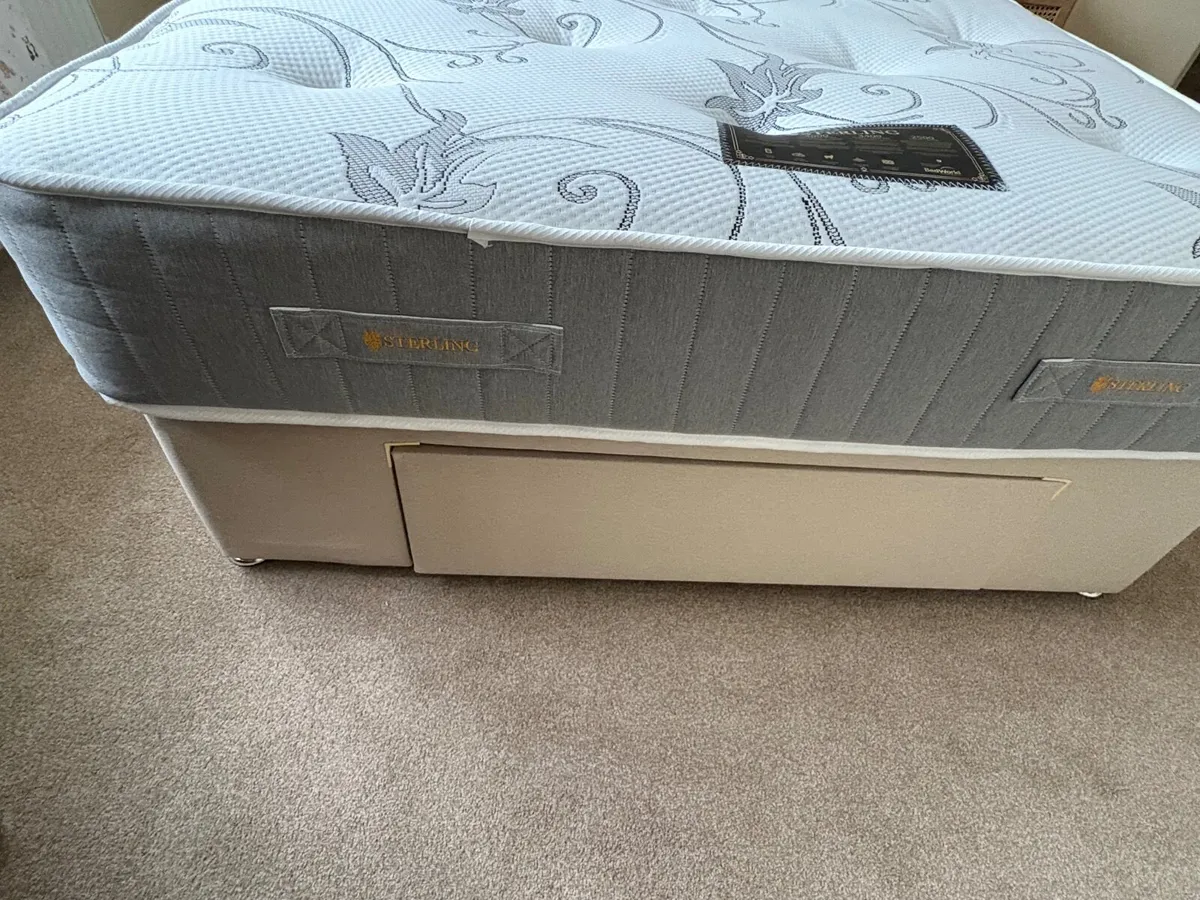 Double Bed & Mattress - Image 2