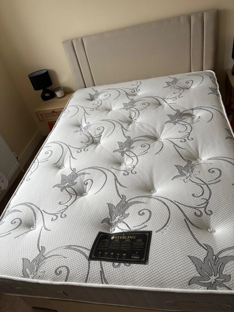 Double Bed & Mattress - Image 4