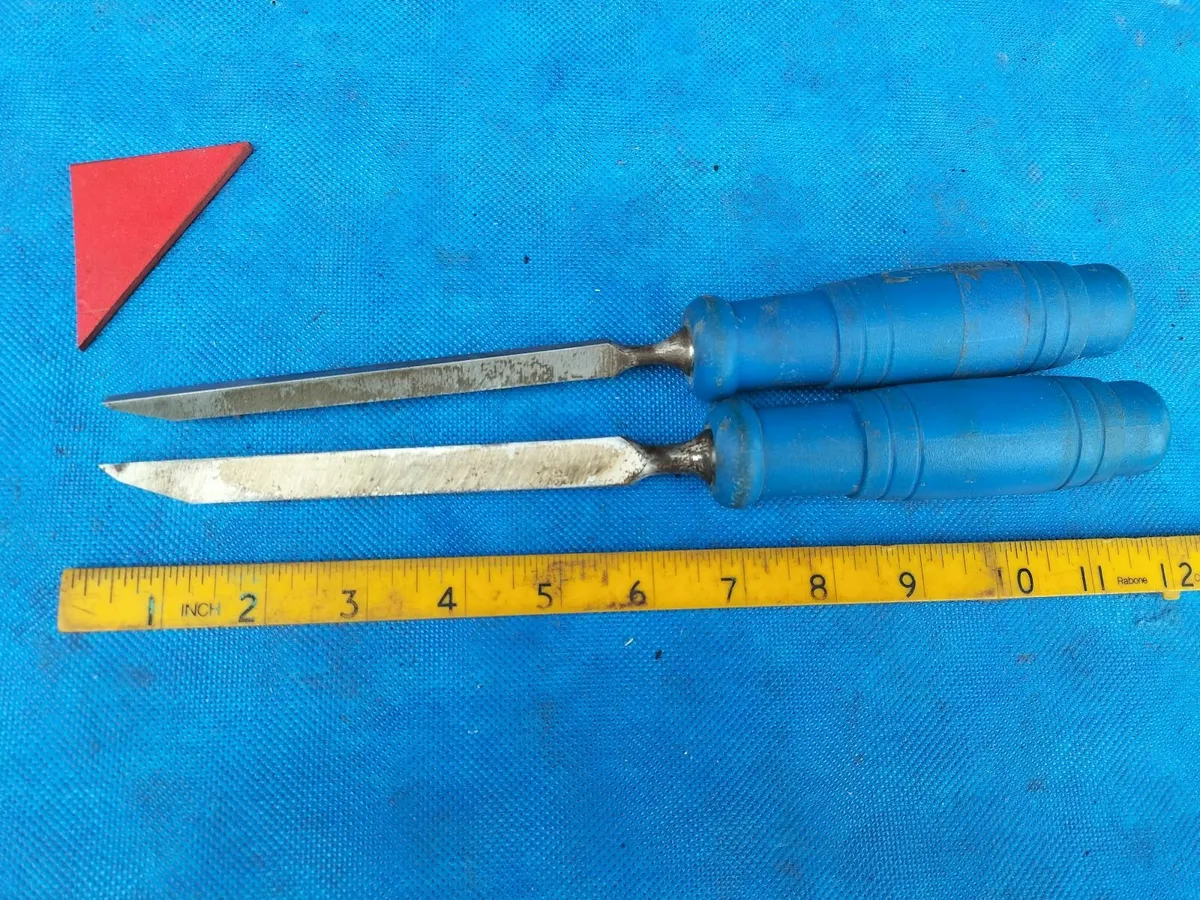 Pair of Mortice Chisels by Draper - Image 1
