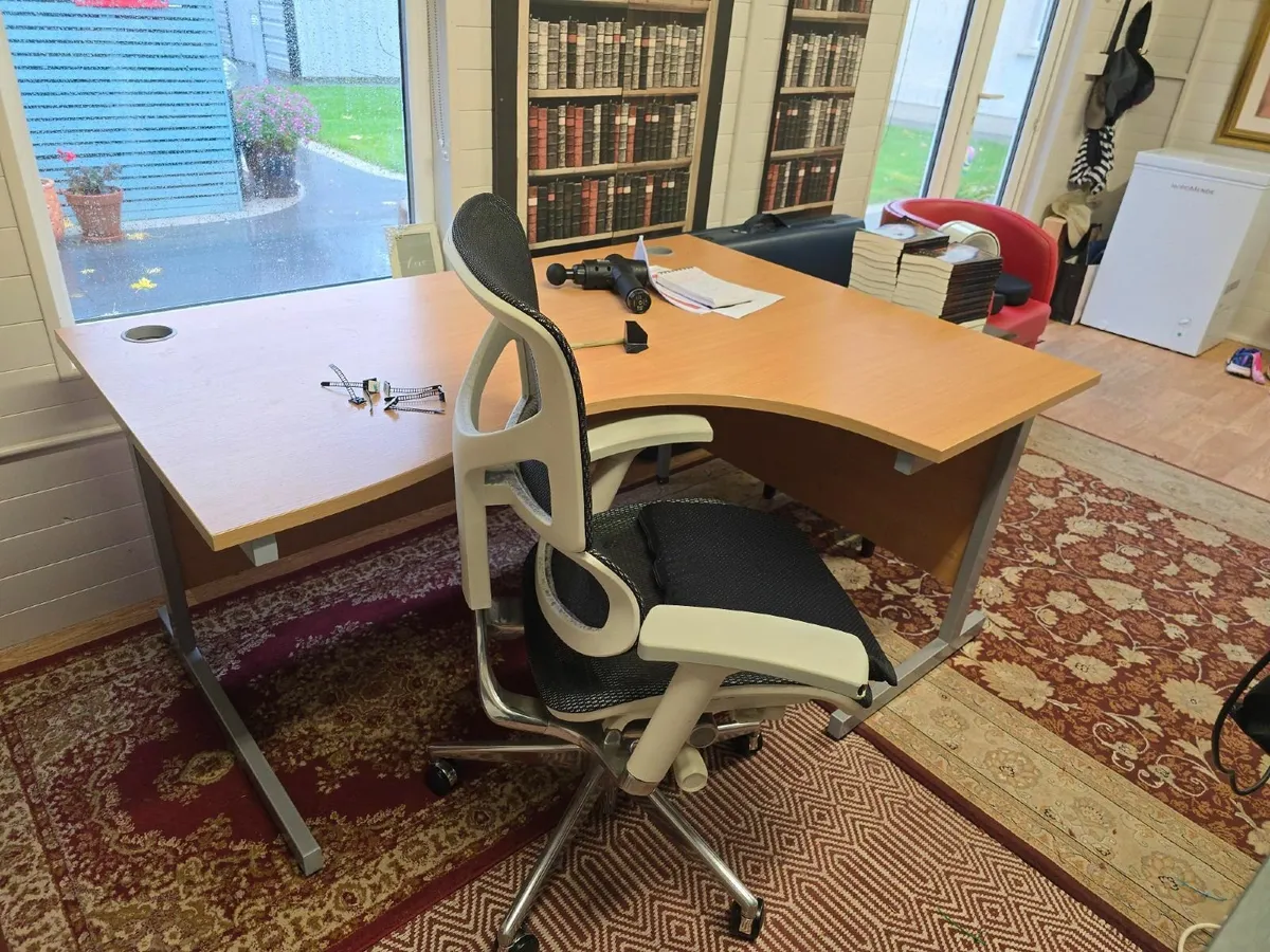 OFFICE DESK - L SHAPE 160 X 120 CMS