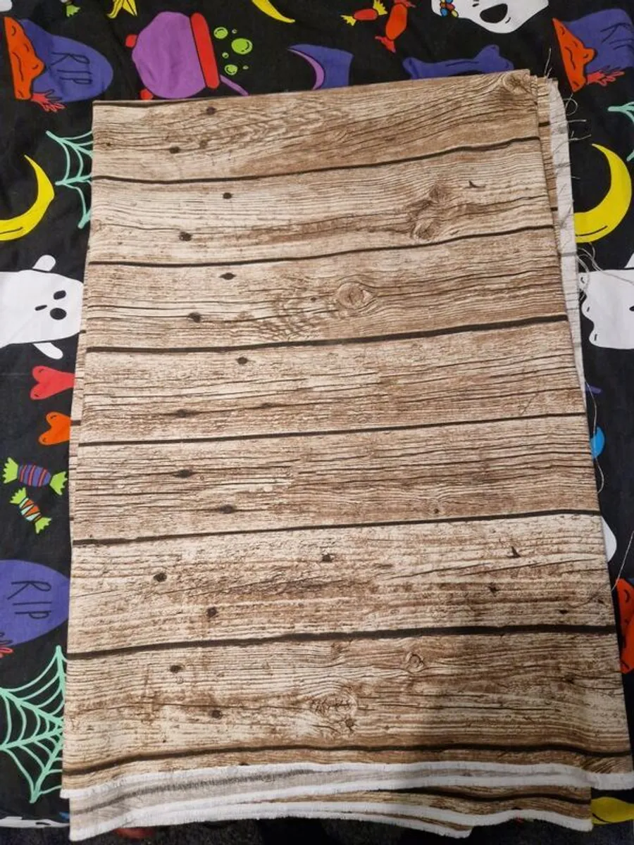 Wood Effect Fabric - Image 1