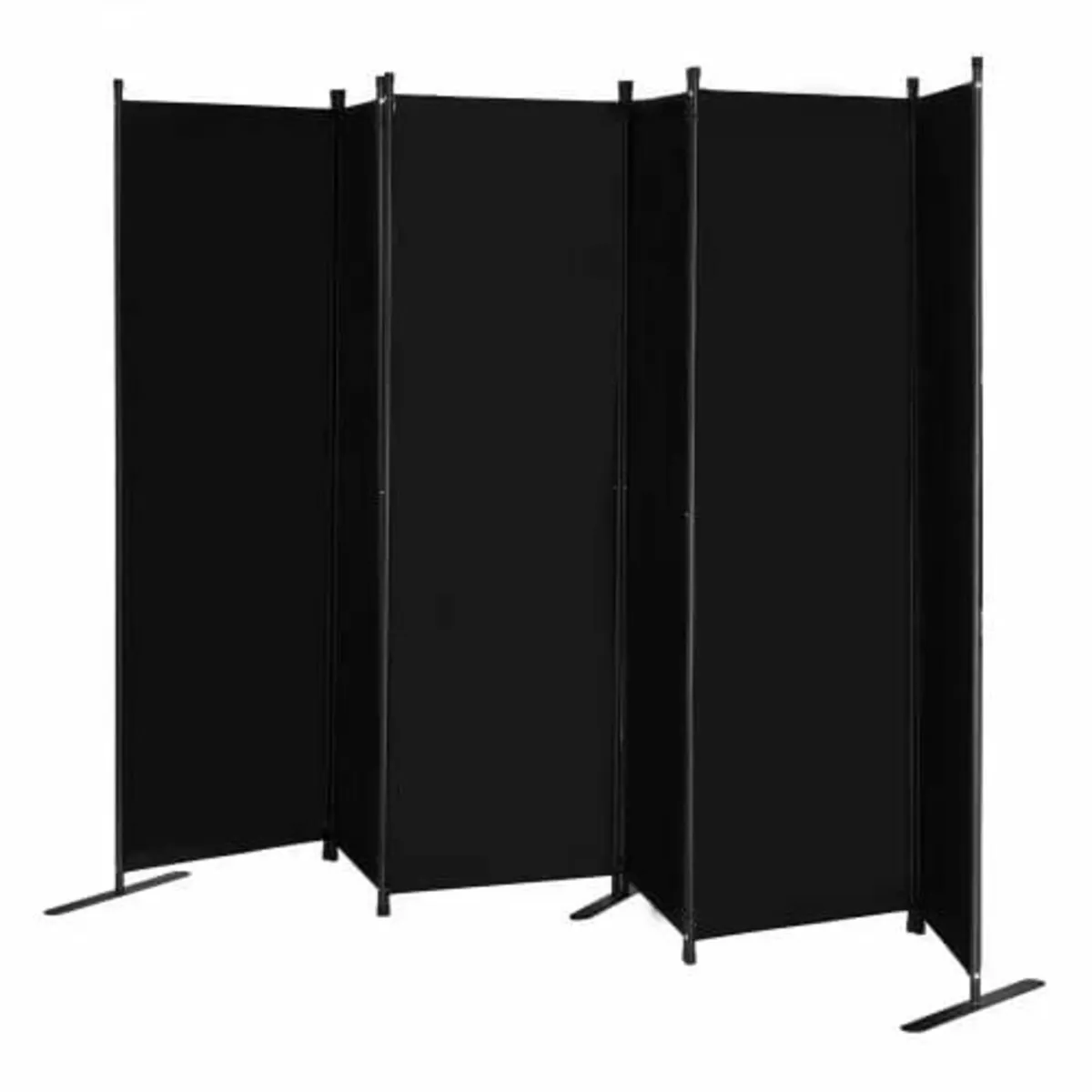 Room Divider, 6 Panels Room Divider, Folding Priva - Image 1