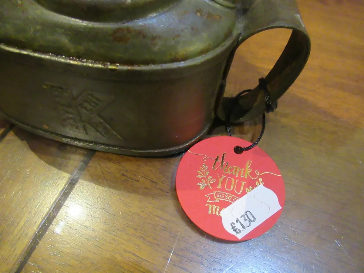 antique car vintage oil can garage cave pub RARE - Image 3