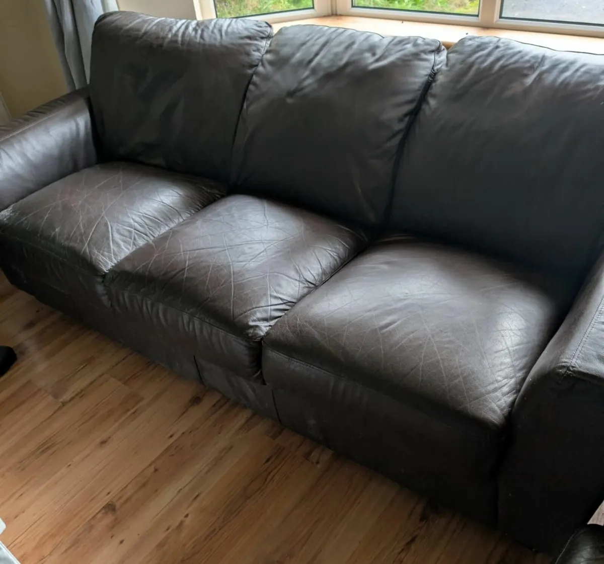 Leather Sofas - Image 1