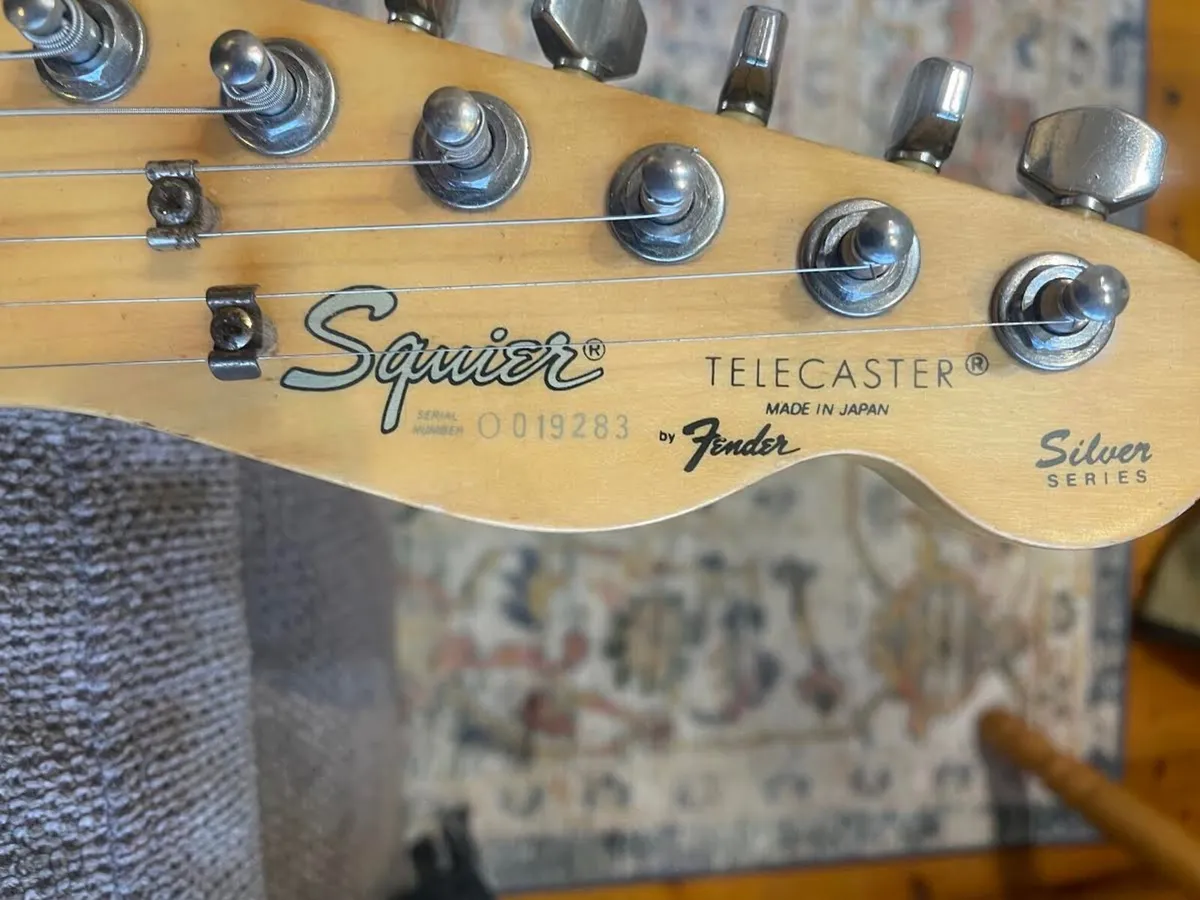 Telecaster Squire Silver series - Image 1