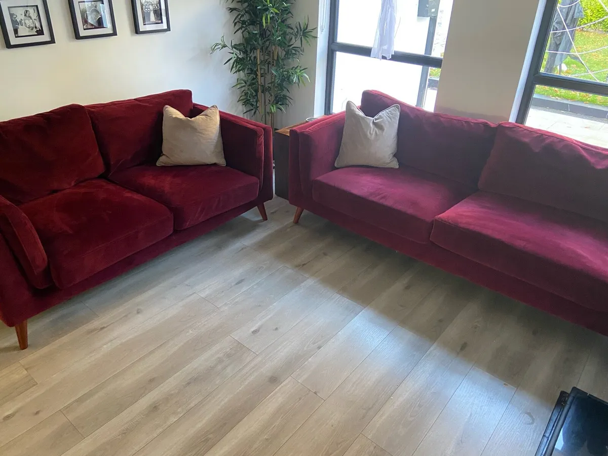 EzLiving 3 + 2 seater couch sofa - Image 1