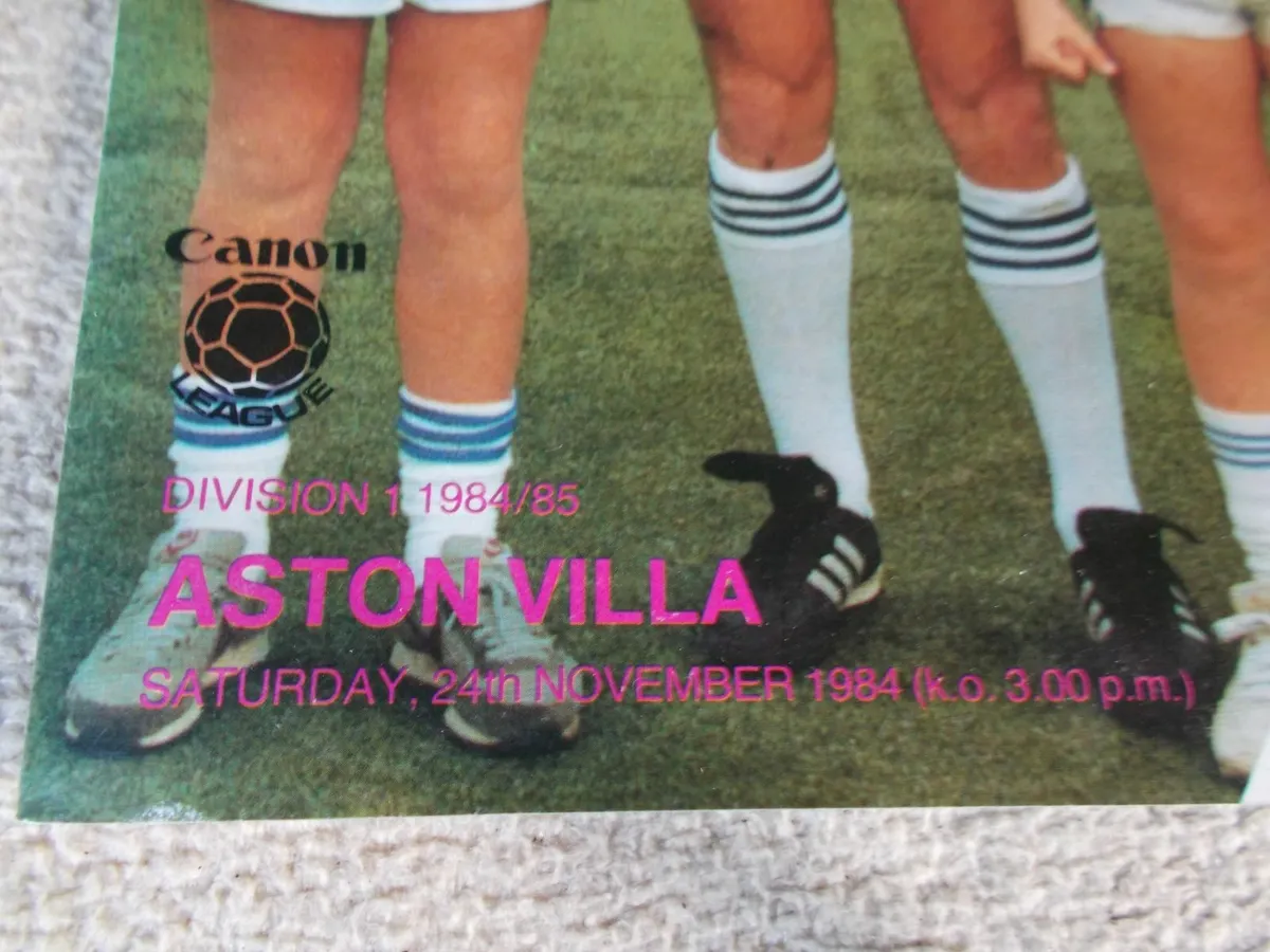 QPR & Aston Villa Football Programme - Image 2