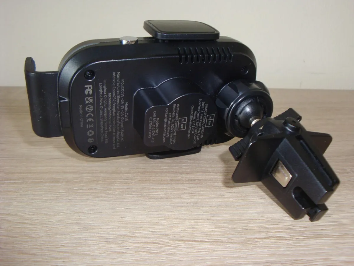 Auckly CW15 Car Phone Holder Wireless Charger - Image 3