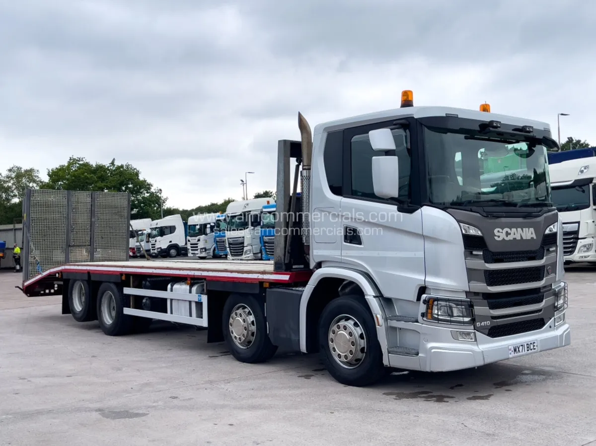 2021 SCANIA G410 8X2 REARLIFT BEAVERTAIL - Image 1