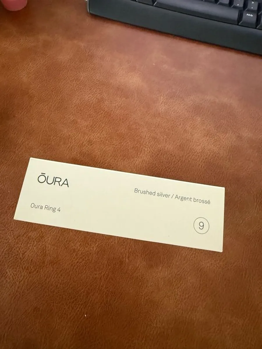 Oura health & fitness tracking ring - Image 2