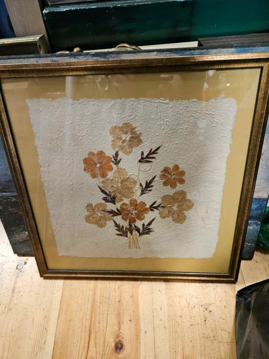 Vintage Arts and Crafts Picture - Image 1