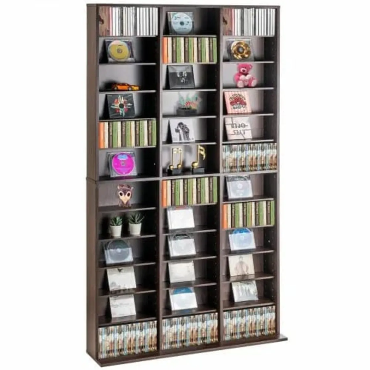 Media Storage Cabinet, Adjustable DVD Cabinet, CD - Image 1
