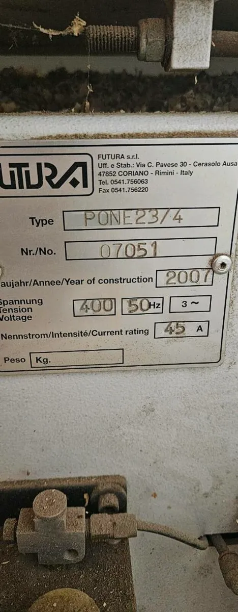 Futura planer moulder - Image 3