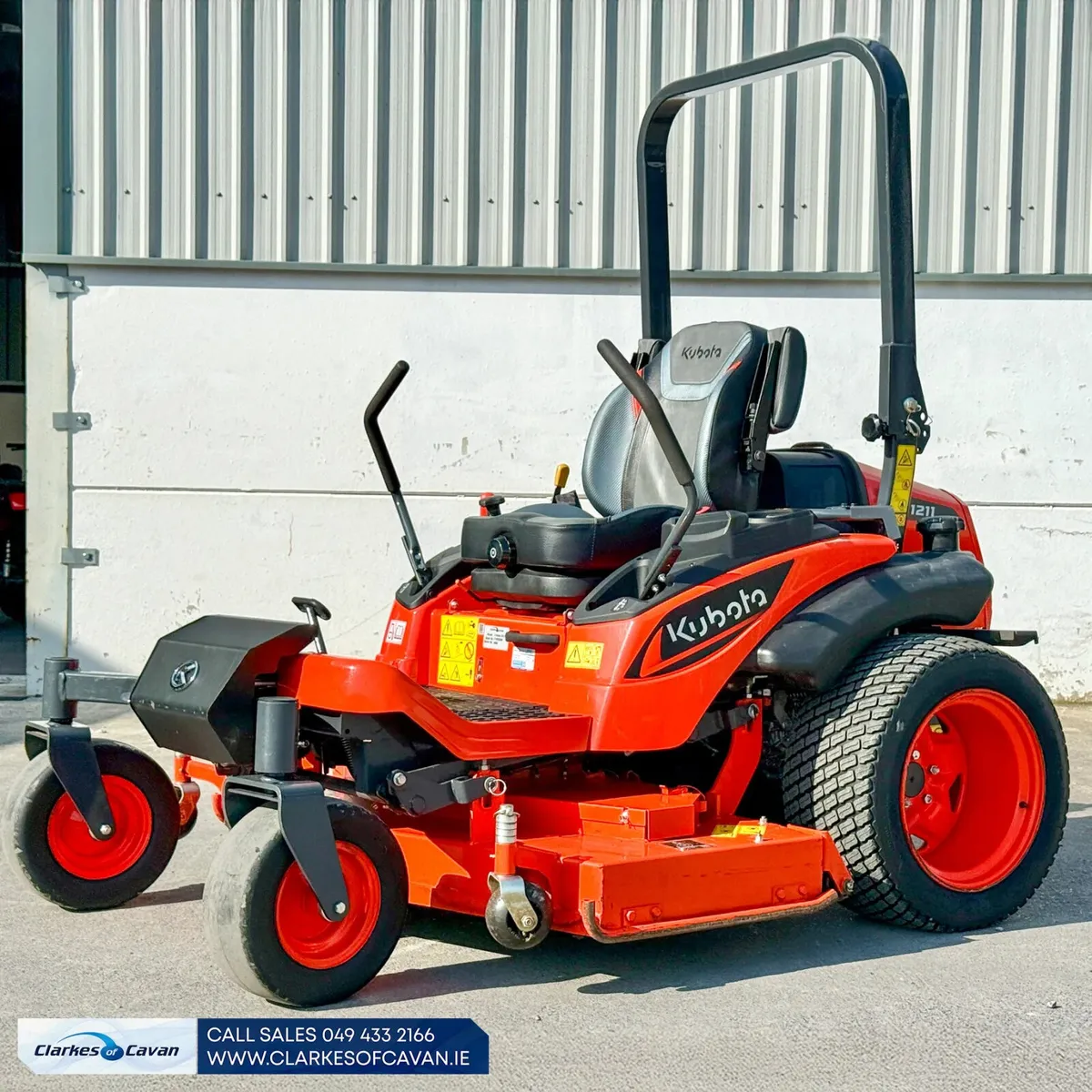 Demo Kubota ZD1211 - Image 1