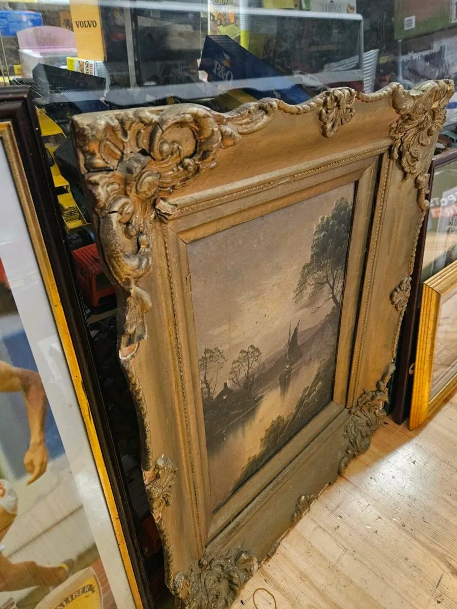 Vintage Antique Picture Print - Image 2