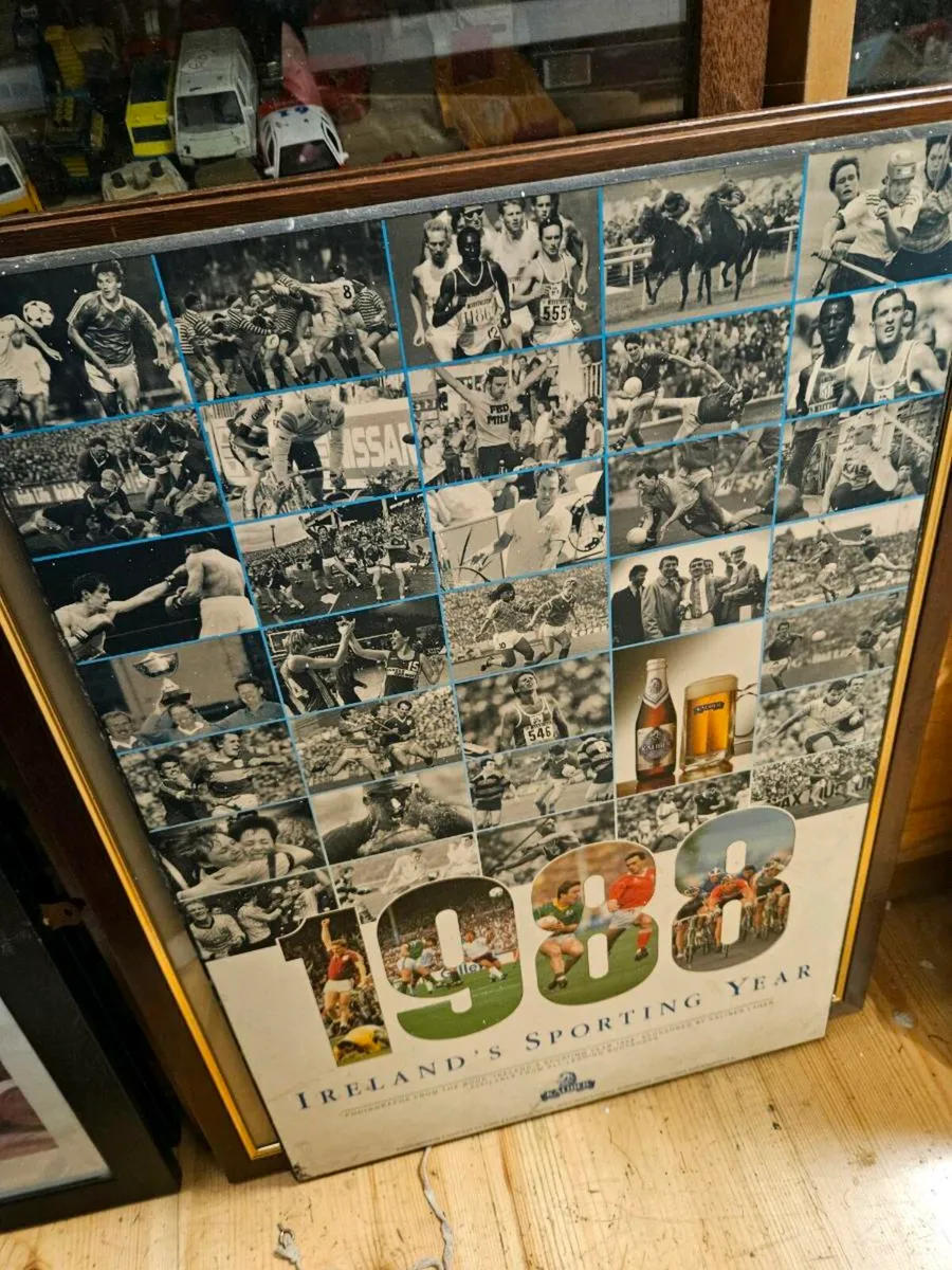 Guinness Kaliber Picture Print 1980's - Image 1