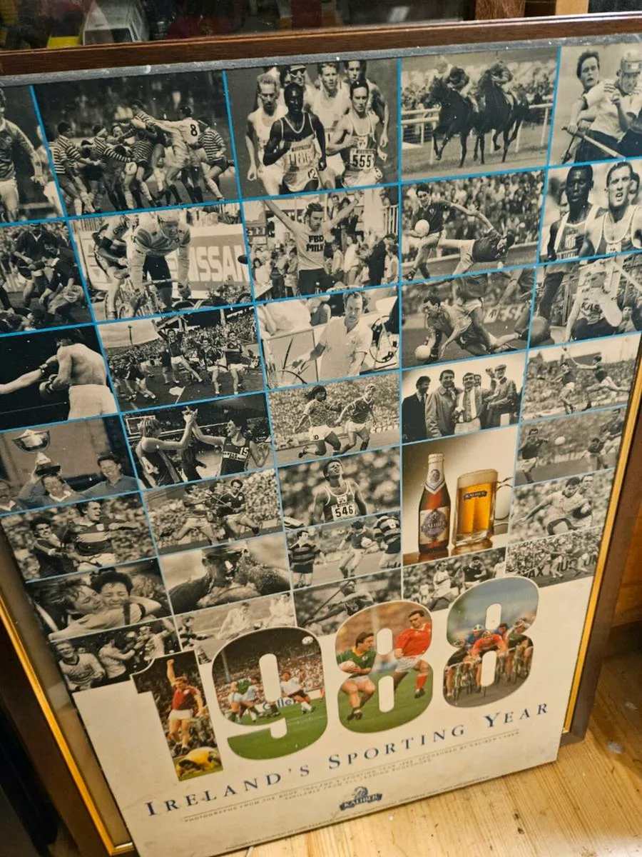 Guinness Kaliber Picture Print 1980's - Image 2